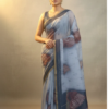 Fancy Soft and Light Weight Linen Saree