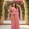 Fancy Soft and Light Weight Chiffon Work Saree