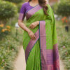 Kanjivaram Handwoven Very Soft Semi Silk Saree