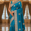 Banaras Soft Semi Silk Beautiful Fancy Saree