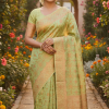 Banaras Soft Silk Beautiful Fancy Saree