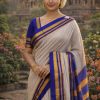 Ilkal Handloom Mercedes cotton Saree.