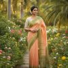 Tussar Silk Printed Saree
