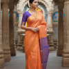 Kanjivaram Soft Semi Silk Saree