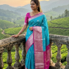 Dharmavaram Semi Silk Saree