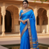 Hand Woven Pure Cotton Paithani Saree